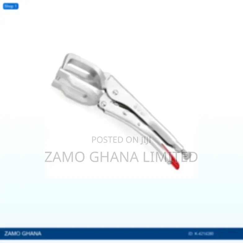 Welding Grip Locking Plier 280mm Jaw Open Silver With Adju - K-