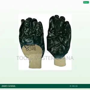 Irona Gloves Nitrile Rest Knit Wrist 10 Inch - Iro-126