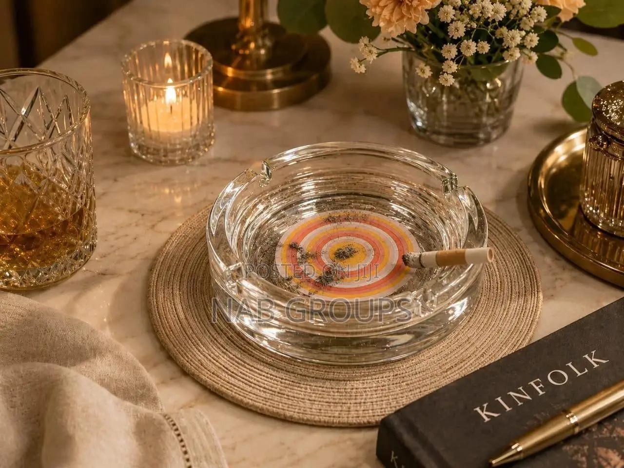 2pcs Ashtrays