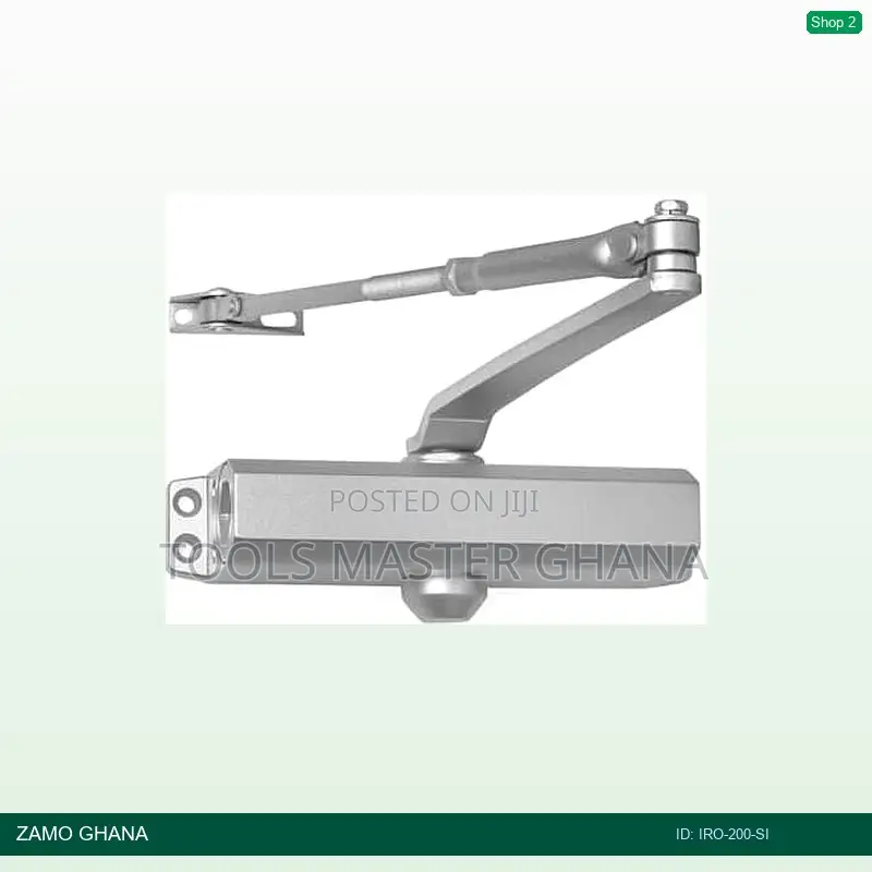 Irona Door Closer Silver - Iro-200-si