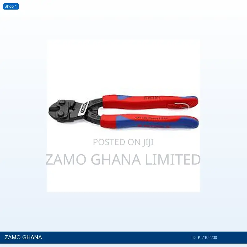 Compact Bolt Cutter 200mm Cobolt Red/Blue - K-