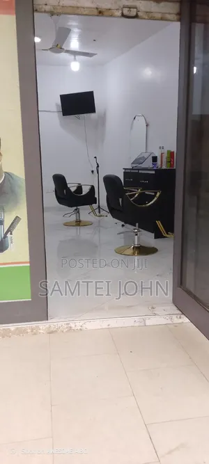 Barbering Shop With the Things for Rent at Madina Estate