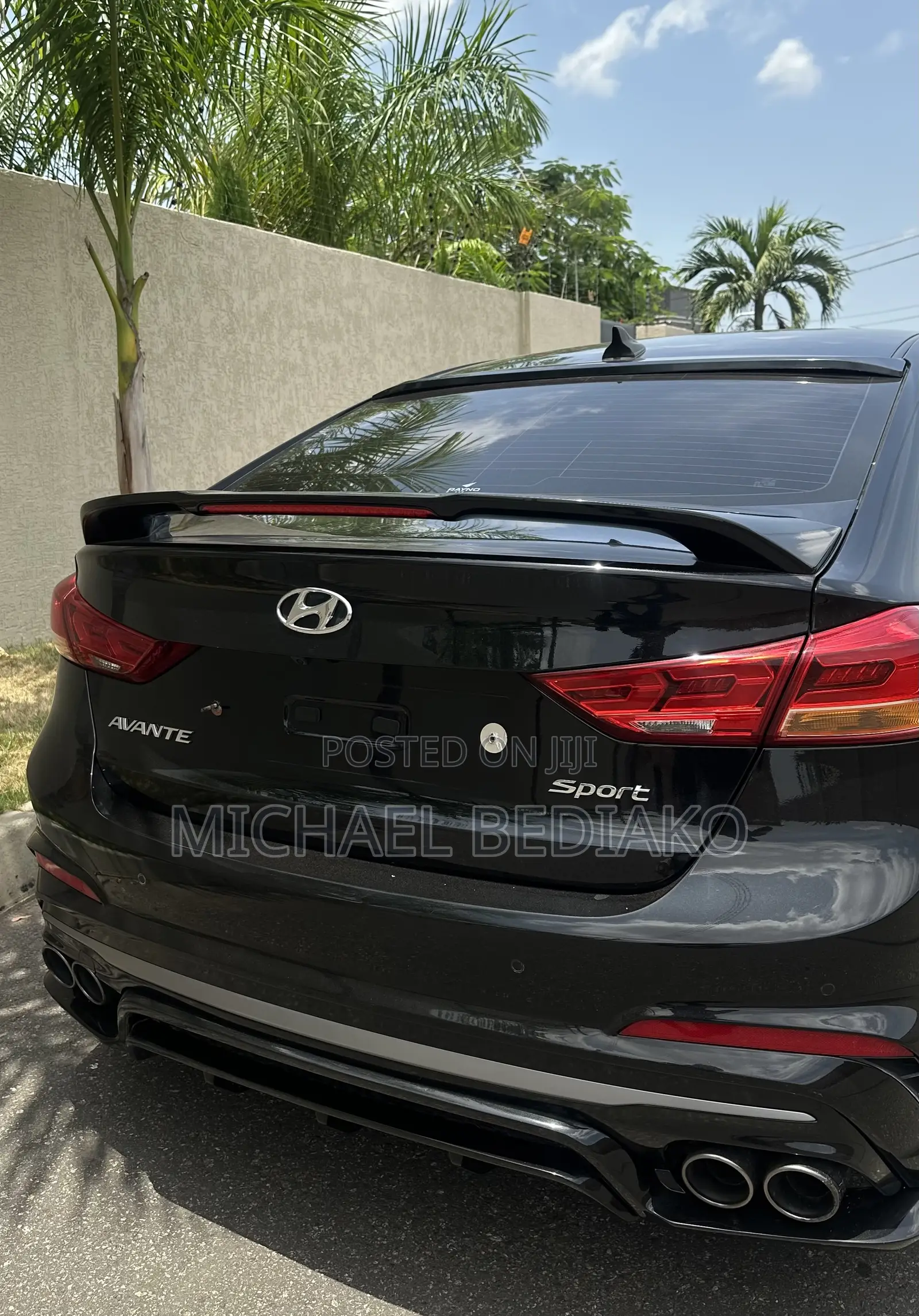 Hyundai Avante 2018 Black