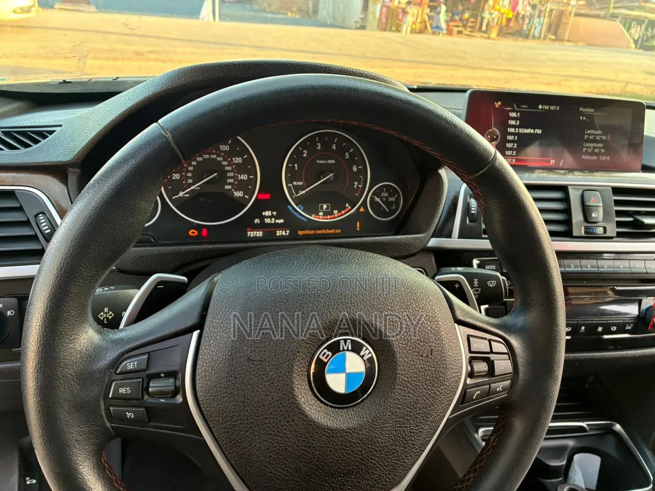 BMW 328i 2016 Black