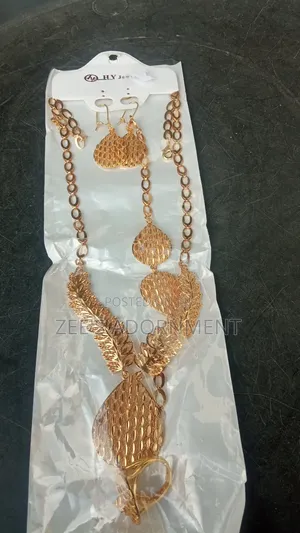 Gold Plated Jewellery Set
