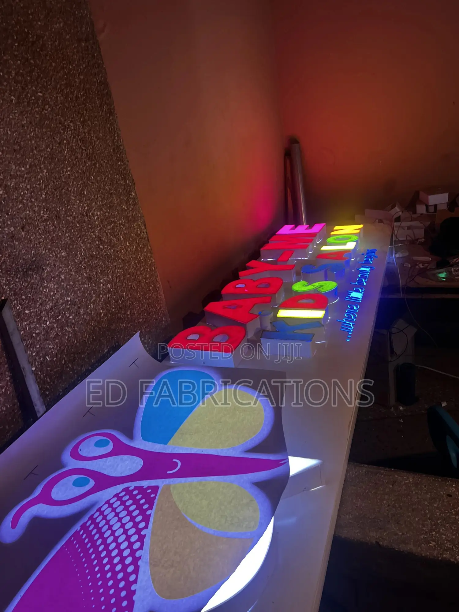 Color Signs And Signage