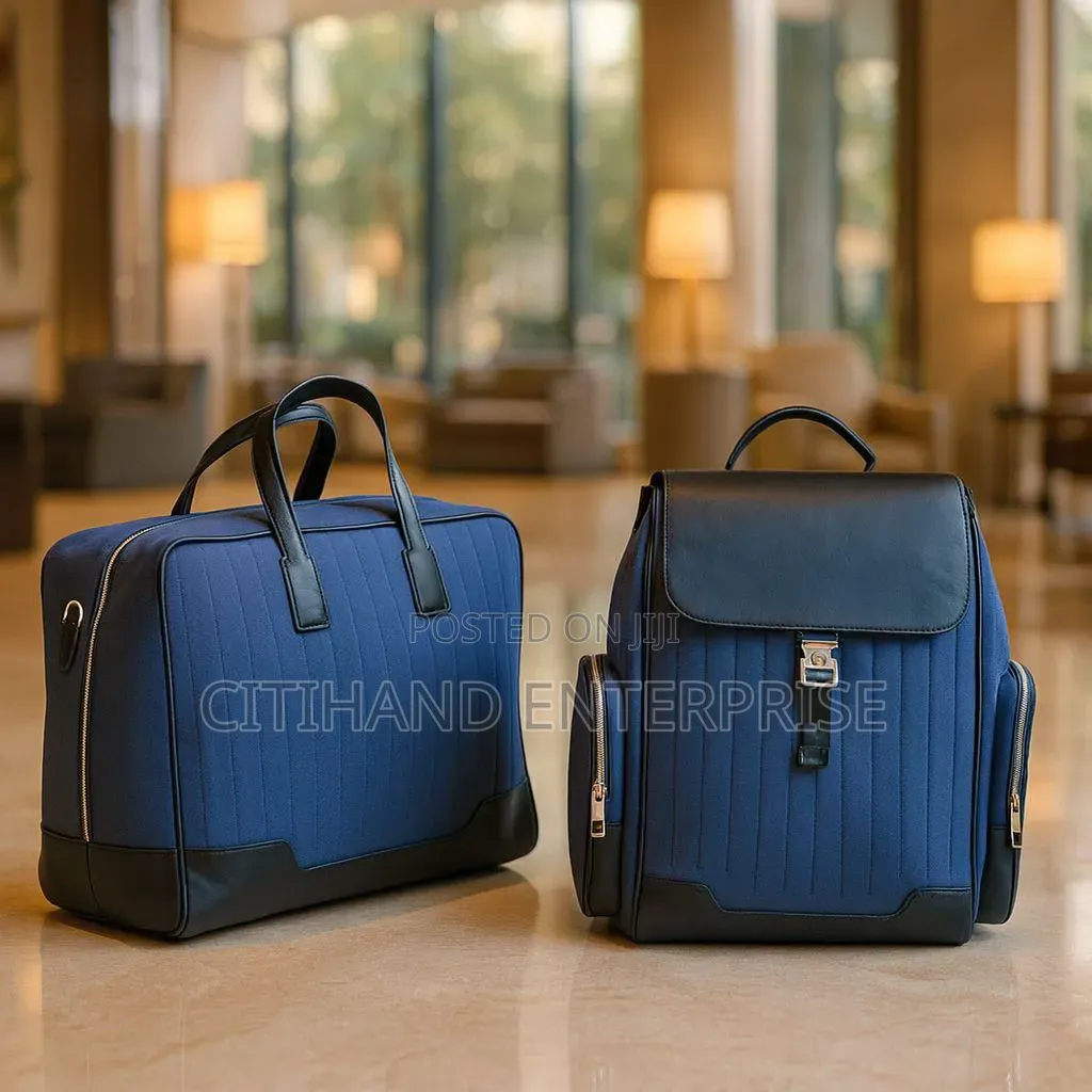 Classy Canvas Bag Duo - Moving in Style