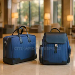 Classy Canvas Bag Duo - Moving in Style