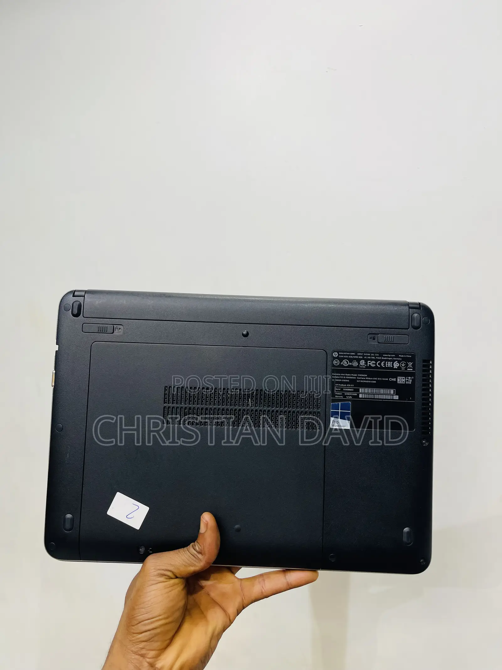 Laptop HP 430 G3 8GB Intel Core i3 SSD 256GB