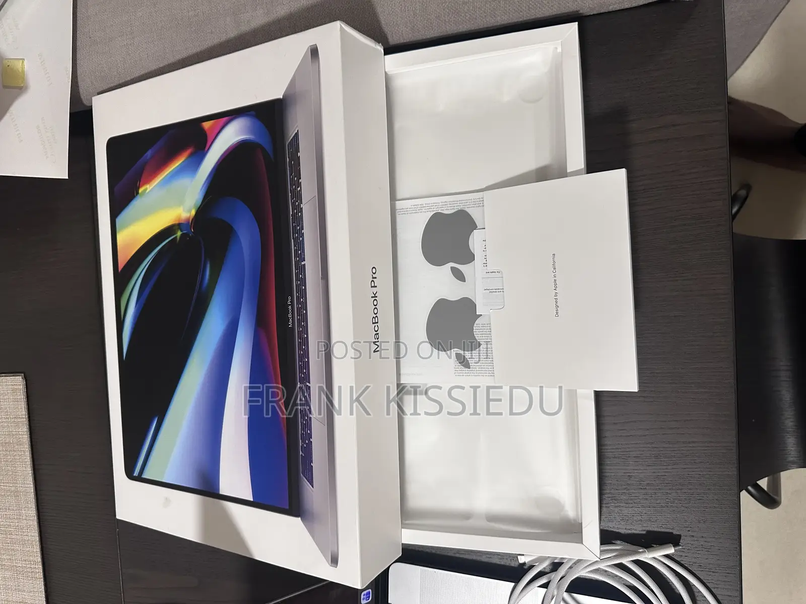 Laptop Apple MacBook Pro 2020 16GB Intel Core i7 SSD 512GB