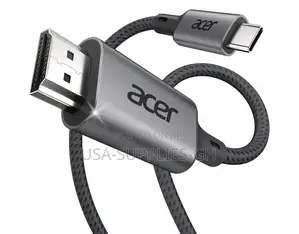 Acer Usb C To Hdmi Cable 6.6 Ft For Home Office (4k@60hz) From Usa