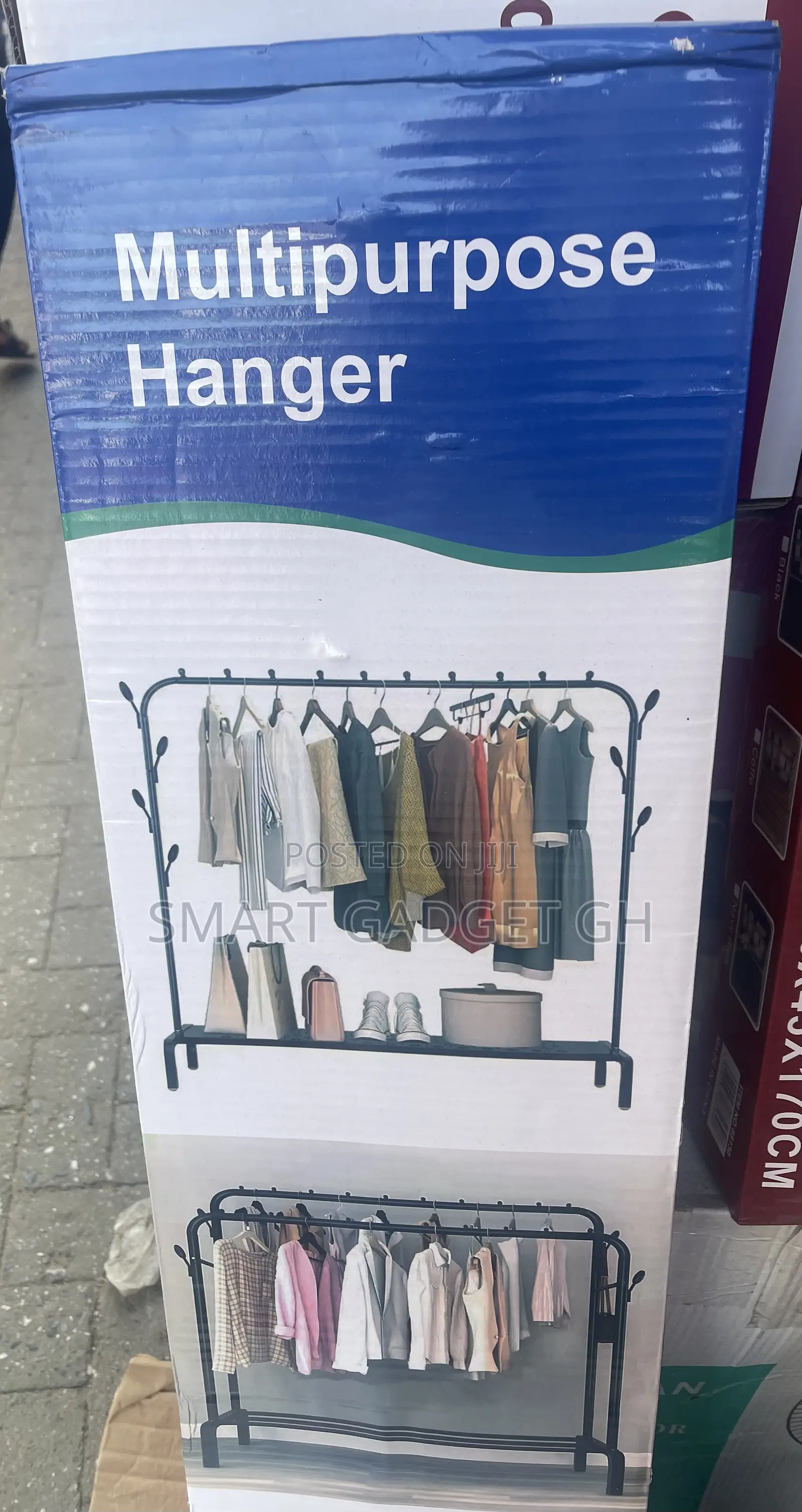 Multipurpose Hanger and Shoe Rack