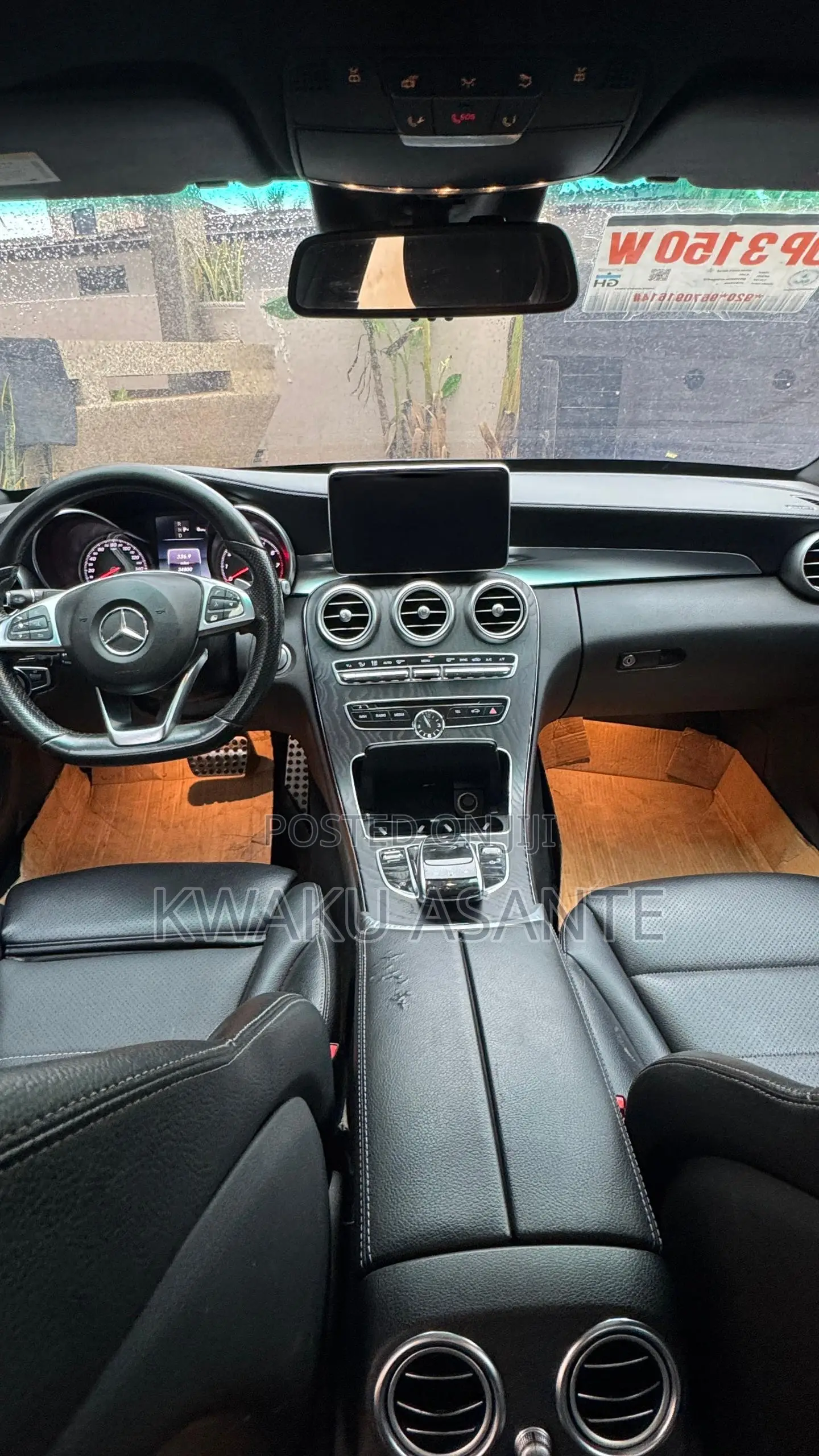 Mercedes-Benz C300 2017 Black