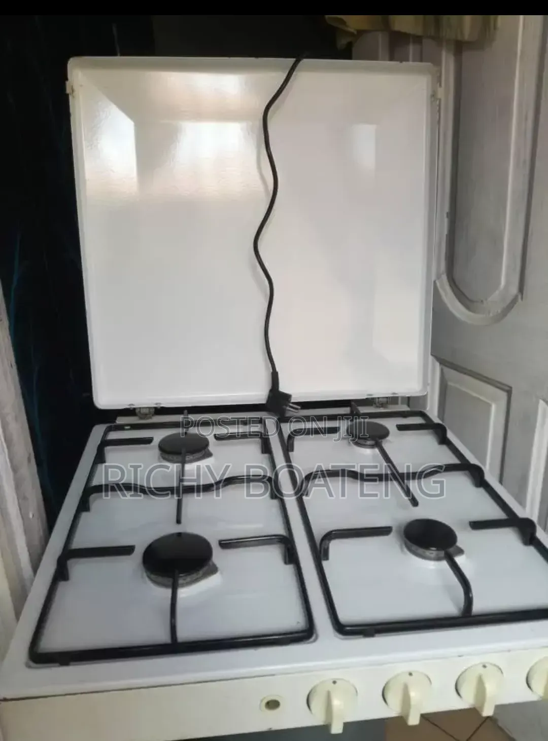 4 Burner Electric Gas