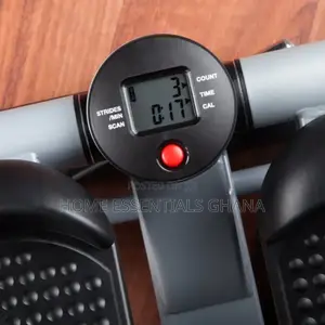 Heavy Duty Fitness Stepper With Resistance Bands LCD Display