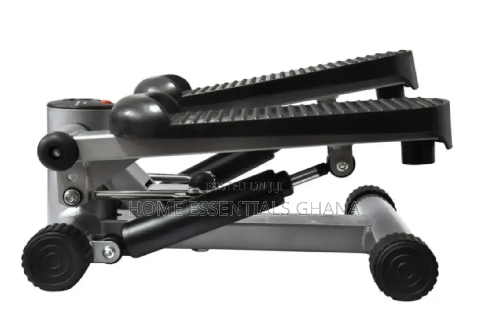 Heavy Duty Fitness Stepper With Resistance Bands LCD Display