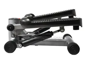 Heavy Duty Fitness Stepper With Resistance Bands LCD Display