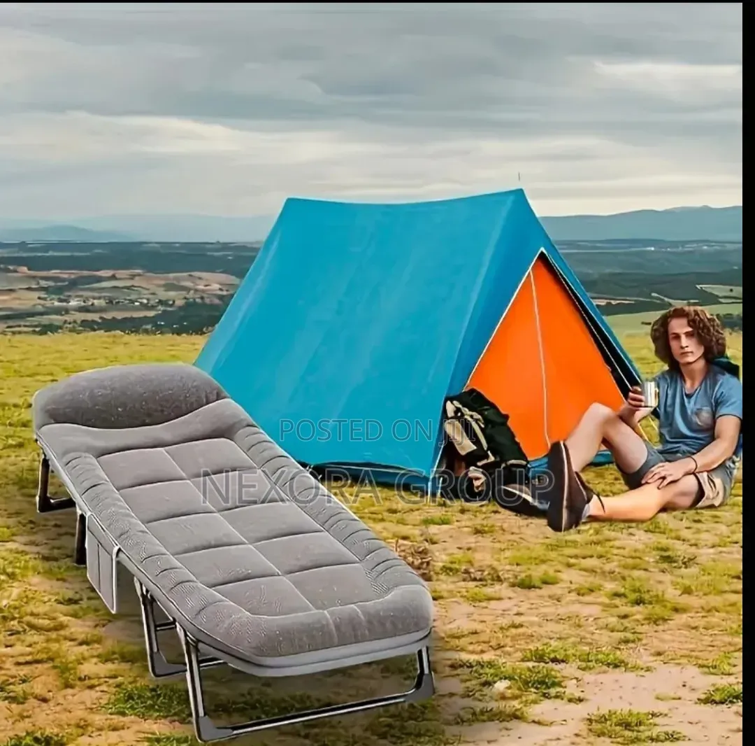 Foldable Camping Bed for Outdoor Home Use