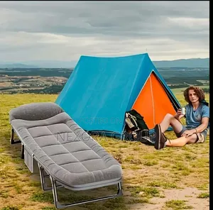 Foldable Camping Bed for Outdoor Home Use