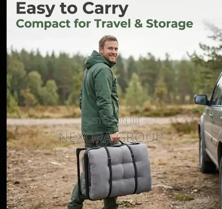 Foldable Camping Bed for Outdoor Home Use