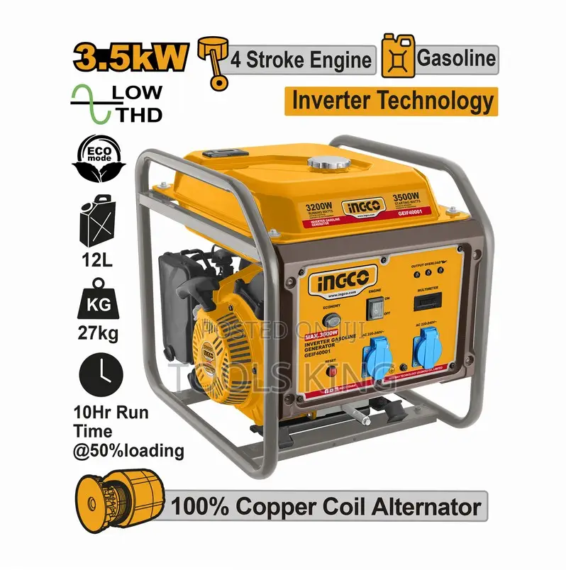 Inverter Gasoline Generator - Geif40001
