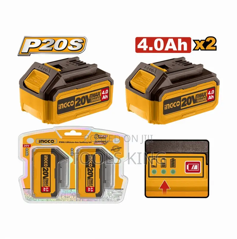 2 X Battery Kit 20v - Cosli240312