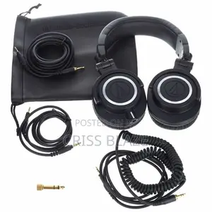 Audio Technica Ath M50x Professional Studio Monitor Headphones