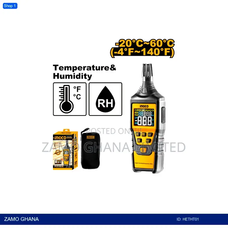 Digital Humidity and Temperature - Hetht01