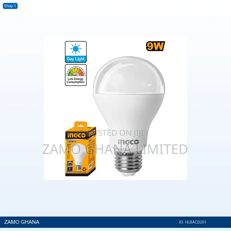 Led Bulb Day Light 9w - Hlbacd291