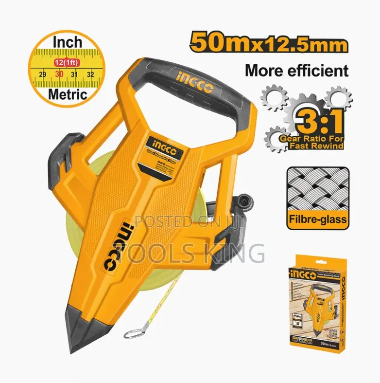 Fibreglass Measuring Tape - Hfmt8350