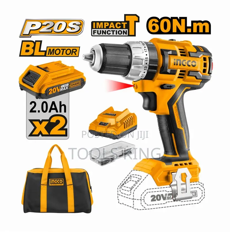 Brushless Impact Drill - Cidli20608