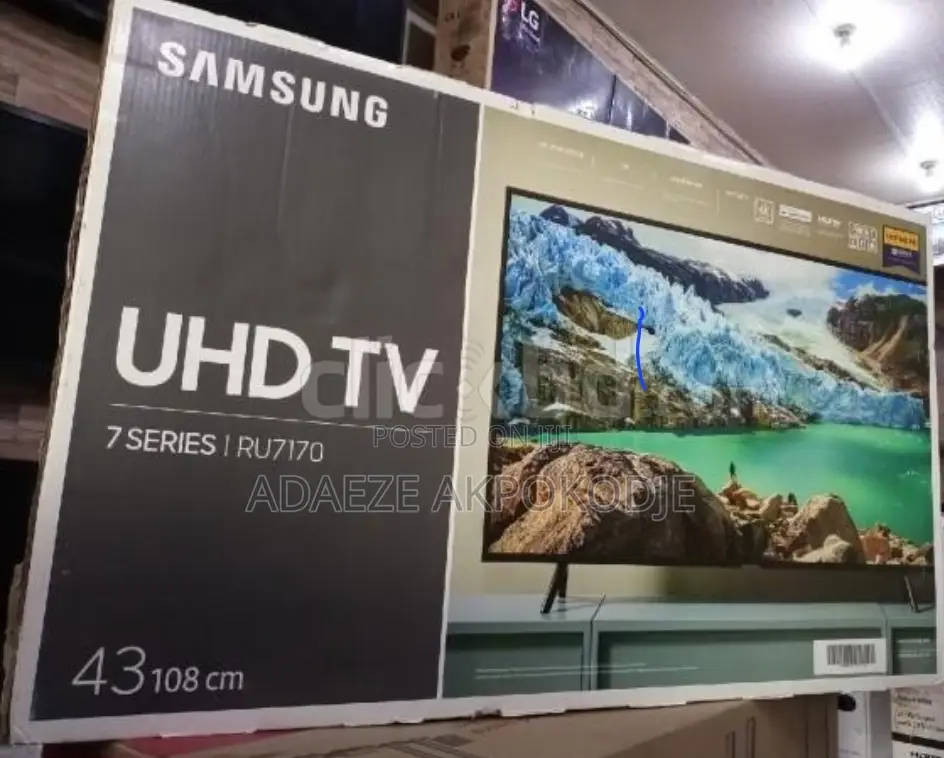 Samsung 43” Uhd Smart Tv (Pay on Delivery)