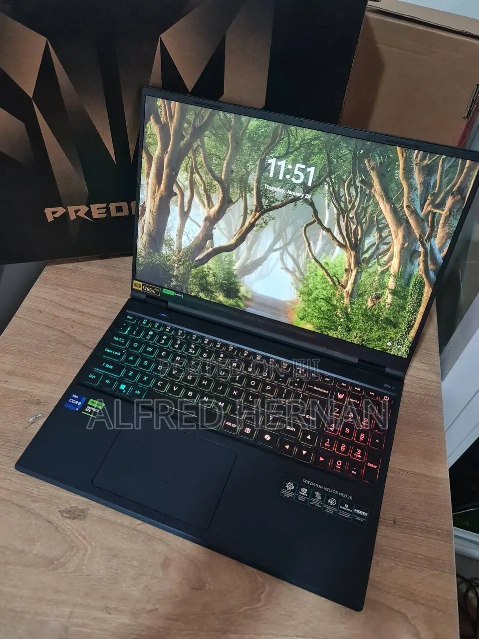 New Laptop Acer Predator Helios Neo 16 16GB Intel Core i9 SSD 1T