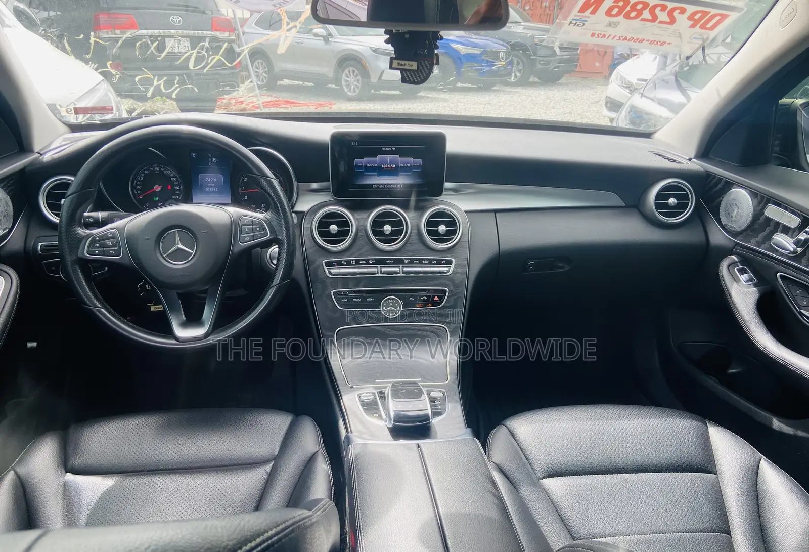 Mercedes-Benz C300 2017 Black
