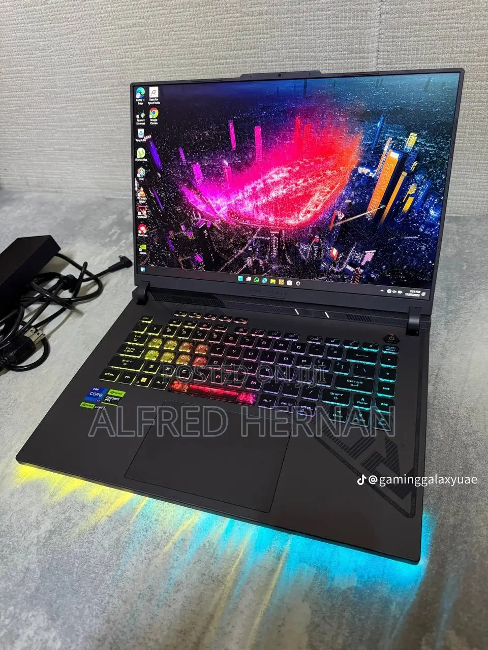 Laptop Asus ROG Strix G16 G614 32GB Intel Core i7 SSD 512GB