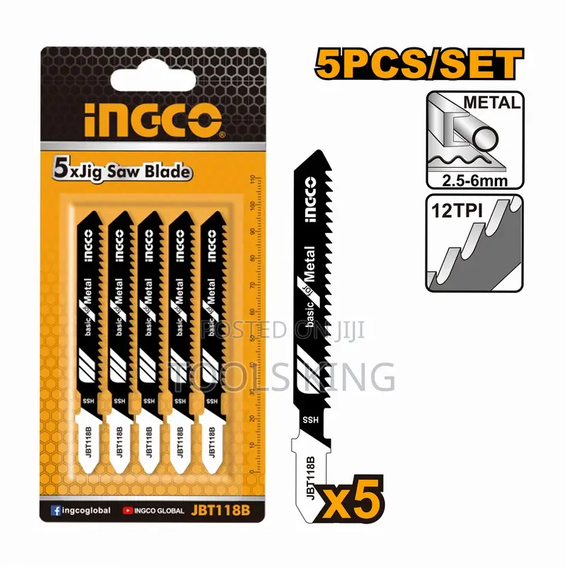 Jig Saw Blade for Metal - Jbt118b