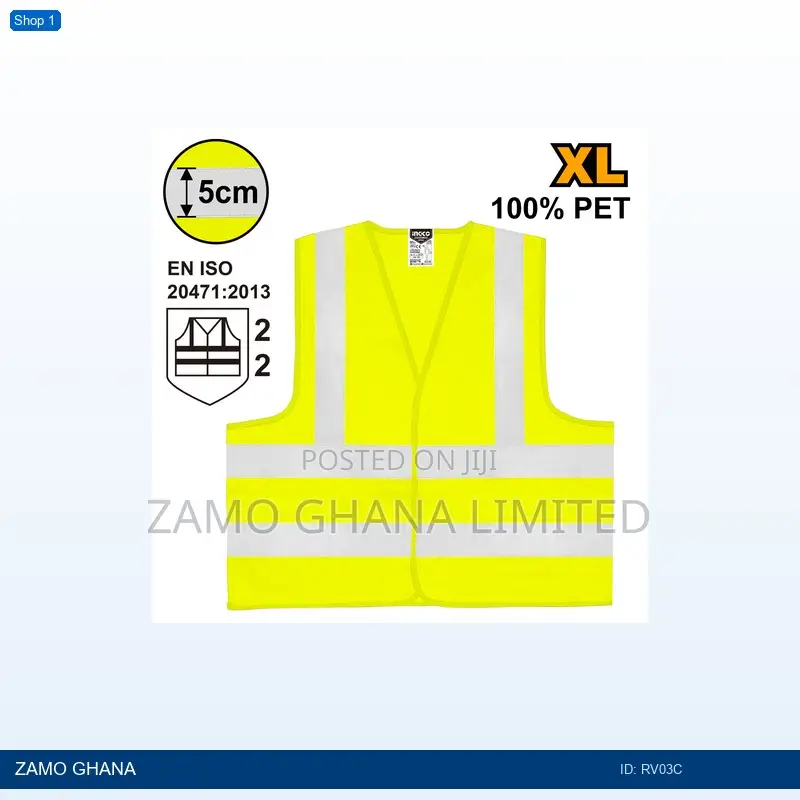 Reflection Vest Yellow - Rv03c