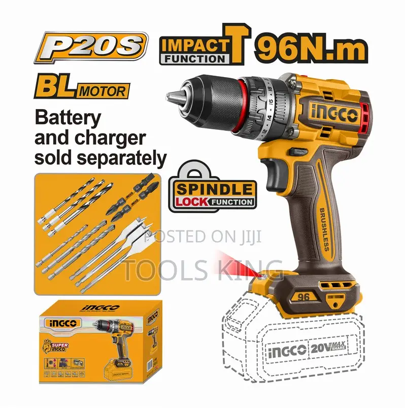 Brushless Cordless Impact - Cidli209681