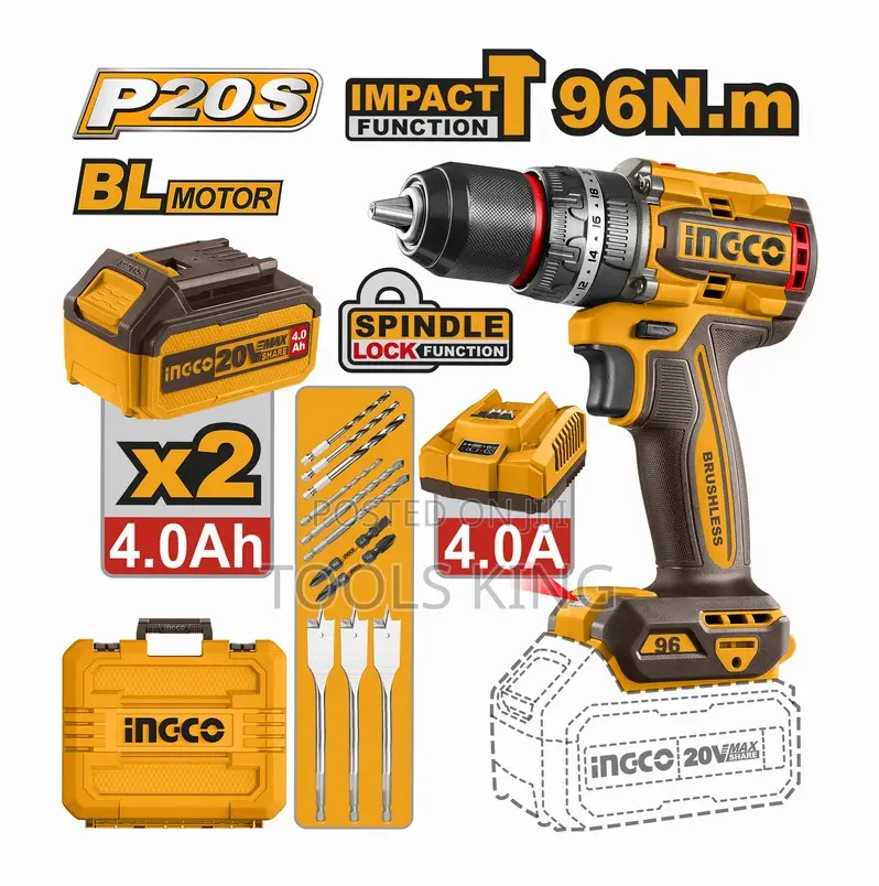 Brushless Cordless Impact - Cidli20968