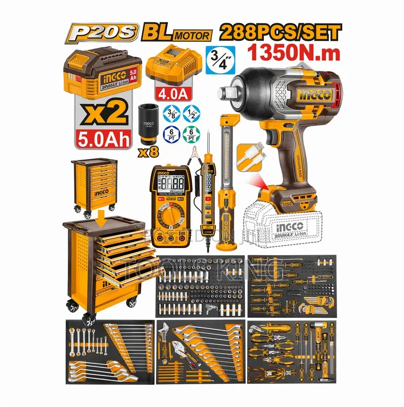 288pcs Tool Chest - Htcs282882