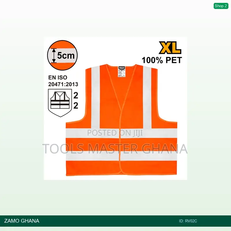 Reflection Vest Orange - Rv02c