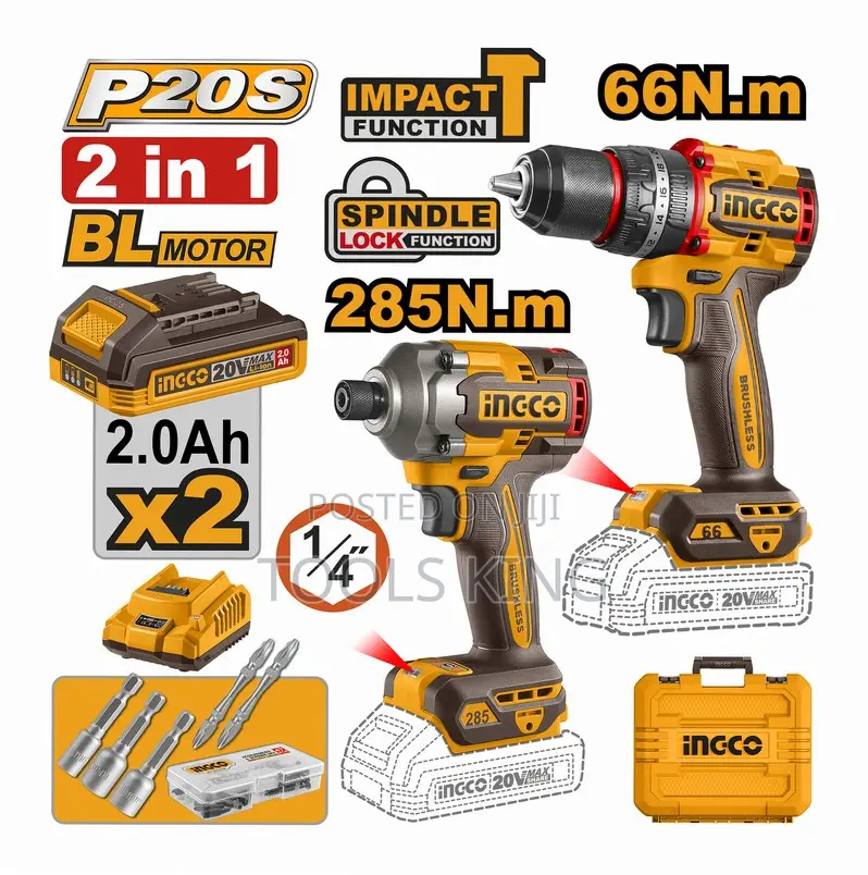 Cordless 2 PCS Combo - Ckli20277