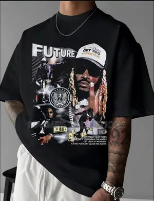 Men’S Vintage Streetwear T- Shirt