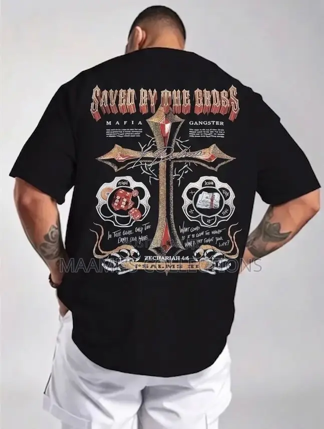 Men’S Vintage Streetwear T- Shirt