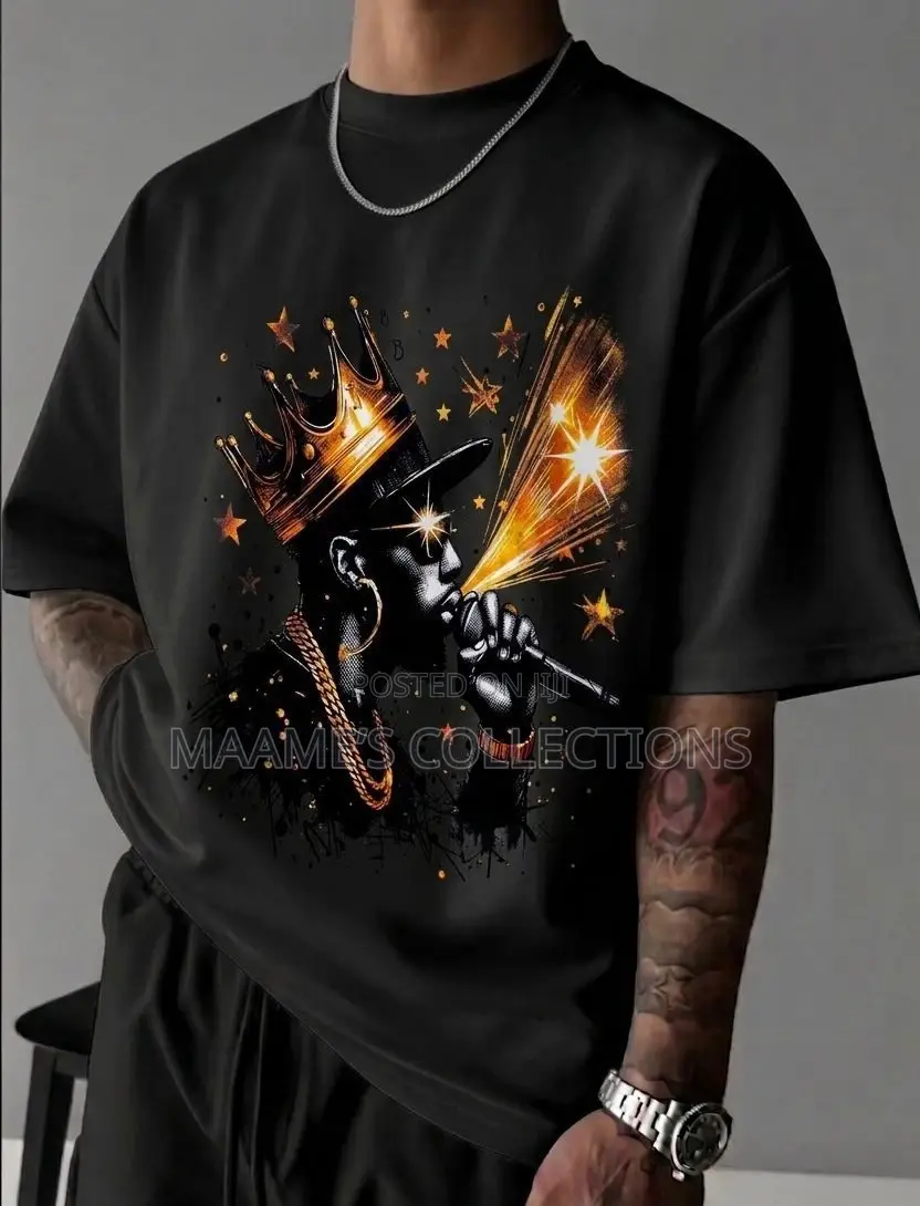 Men’S Vintage Streetwear T- Shirt