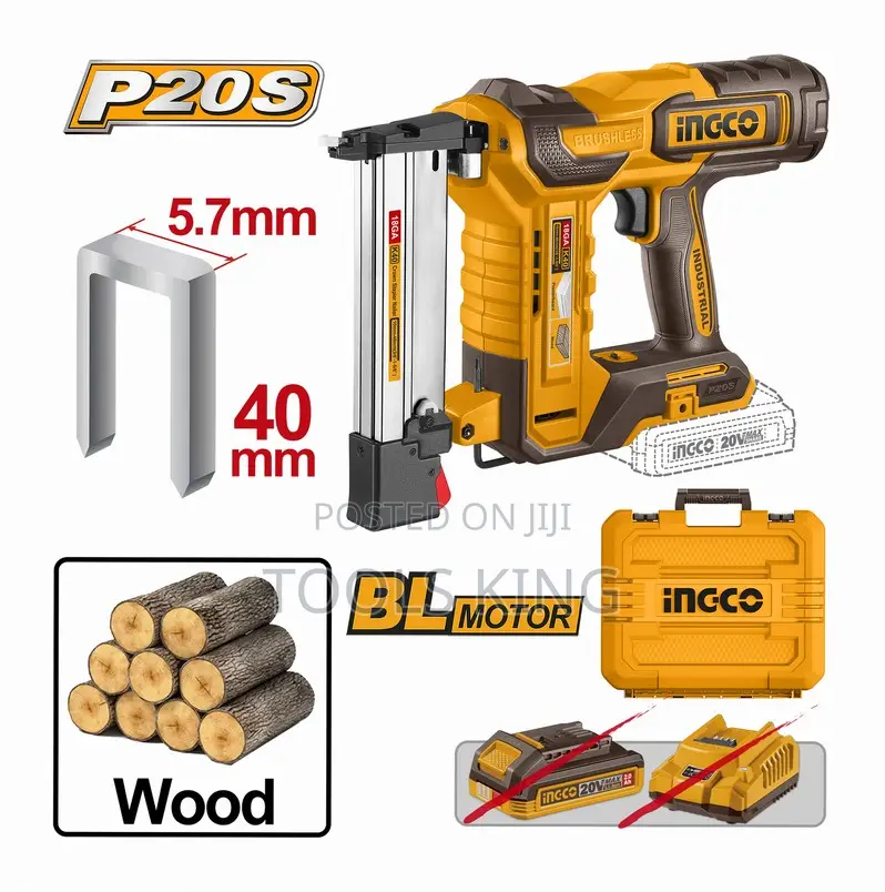 Cordless Crown Stapler - Ccsnli6005