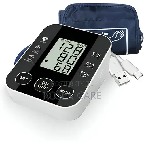 Voice Arm Blood Pressure Monitor Sphygmomanometer Bp Machine