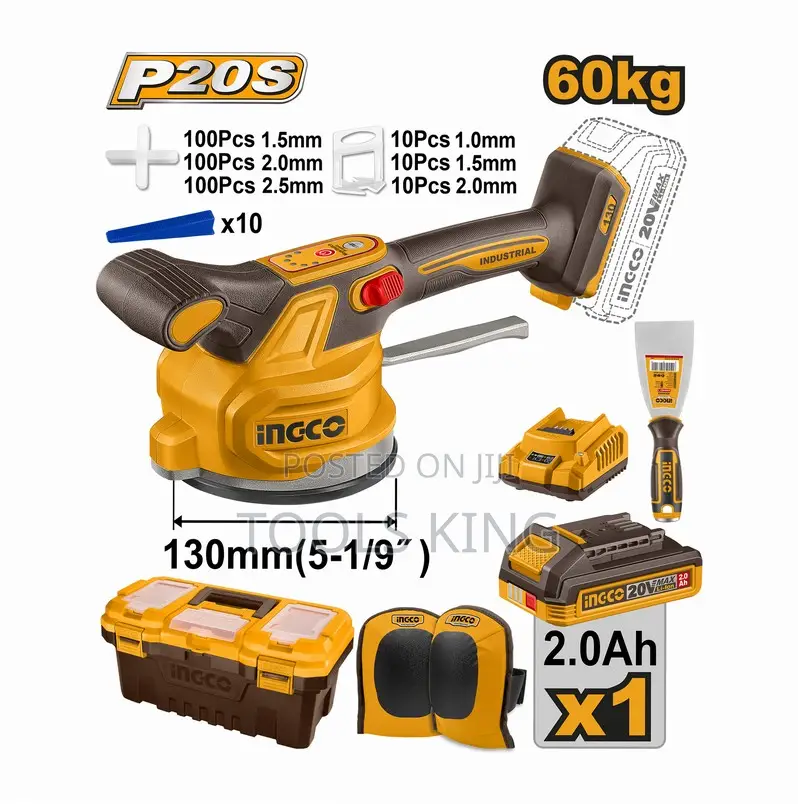Cordless Tile Vibration - Ctvli20018