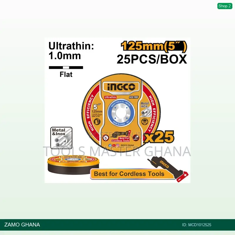 Ultrathin Metal Cutting Disc - MCD