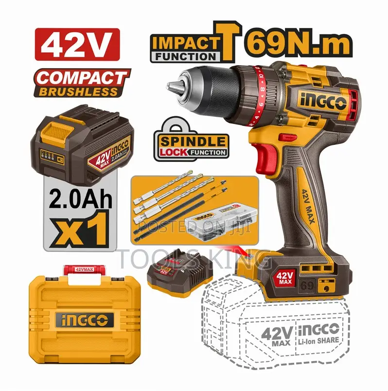 Compact Brushless Cordless Impact - Cidli426981
